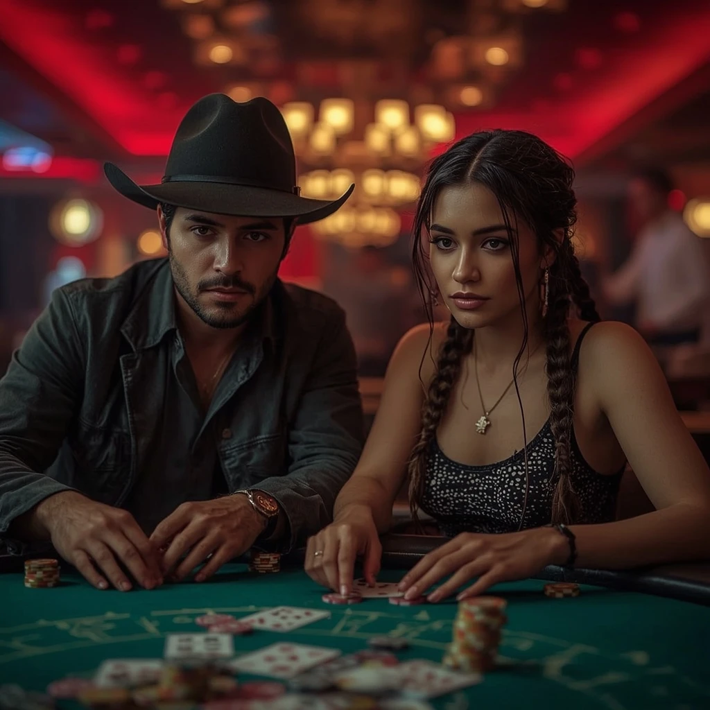 foto de dos jugadores de póker 7Slots Casino